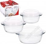 Кастрюля набор 3пр 1,0/1,5/2,0л d16/18/24см, п/у (2)