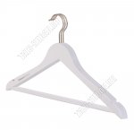 Вешалка (дерево) белый Н-р 3шт L44см (8)
