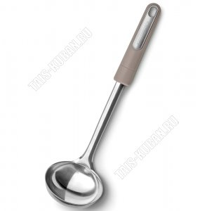 Legend Половник (нерж+пластик) L30 d9см,бежевый (12) 