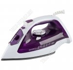Утюг с керамической подошвой 2600Вт пар 23г/вода 350мл, цвет белый/фиолетовый (10)