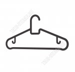 Вешалка (пластик) р.48-50 L42см Н-р 5шт (10)