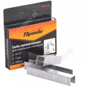 Скобы д/меб.степлера тип 53, 12мм,1000шт. (180) 