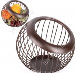 Фруктовница шоколад, шар (d20см) (48)