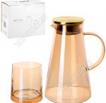 Медовый Н-р 7пр (Кувшин 1,35л и 6стаканов 270мл)