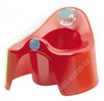Горшок детский (27х24 h20см) красный