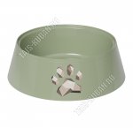 Миска д/корма 0,3л оливка 