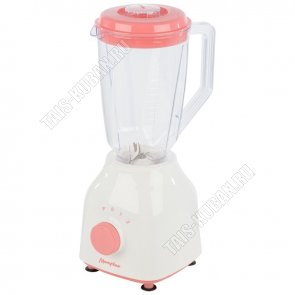 Блендер настольн. 300Вт чаша 1,5л,бел/розов (6) 