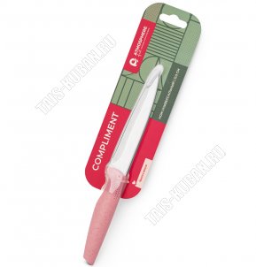 Compliment Нож L12,5см универсальный, ручка розовый (12) 