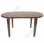Шоколад Стол овальный (140х80 h71см) (20)