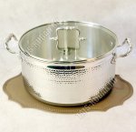 EMBOSS Кастрюля 12,85л d32см,ф.цилиндр (3)