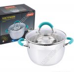 BRAVO Кастрюля 5,1л d22см,ф.цилиндр (6)