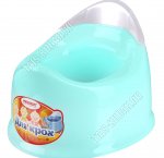 Горшок детский (22х29 h20см) св.бирюза