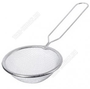Сито MOD d8см, нерж.сталь,ручка-прут
