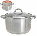 ALICE Кастрюля 6,6л d24cм,ф.цилиндр (6)