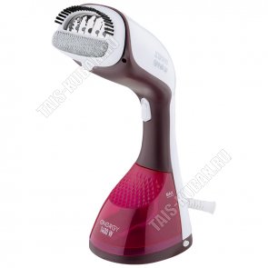 Отпариватель ручной 1400Вт д/воды 220мл, цвет белый/розовый (10) 
