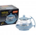 Чайник заварочный (стекло+пластик) 