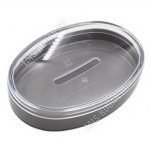 Мыльница овал,с поддон L13х9 h3см 