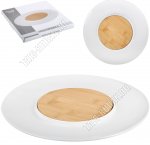 Айсберг /Бамбук Набор д/сервиров 2пр (Блюдо d30см,бамб.доска/блюдо d15см)