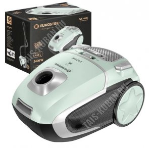 Пылесос 2400Вт мощность всасывания 420Вт, пылесборник 4л (мешок) ,мятный (1) 