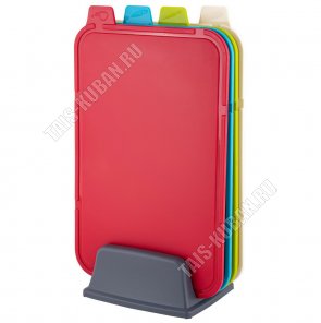 НАБОР Доска раздел. 4шт ,графит подстав (31х20см толщ.0,4см) (7) 