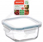 Контейнер гермет.крыш, квадр 0,52л (13х13 h5,5см)