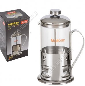 Френч-пресс (стекло+нерж) 