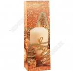 Пакет бумажный п/бутылку (h35х12см) 