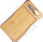 Н-р д/сыра 2 пр (нож L6см+доска раздел фигурн.33х18см) (48)