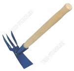 Мотыжка комбинир. 3-х зуб.рыхлитель +тяпка (10)