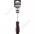 Отвертка. крест. PH1х100мм, двухкомп. рукоят,магнит.жало