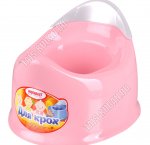 Горшок детский (22х29 h20см) св.розовый