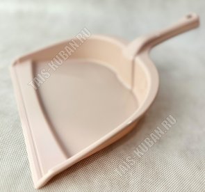 Совок 24х17см,горизонт.ручка L11см ,пудрово-розов (60) 