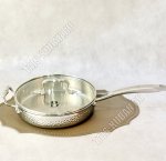 EMBOSS Сковорода 1,5л d24см,стекляная крышка (8)