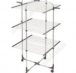 Сушилка д/белья,раб.поверх 26м,на колес (h141 69х69см) нерж.сталь 