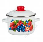 Малинка Кастрюля белый (цил) 2,0л (8)