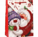 Пакет бумажный (h24х18см, дно8,5см) 