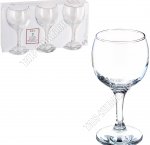 BISTRO Бокал для вина набор 3шт 220мл п/у