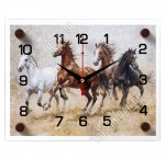 Часы (ДВП/стекло) (25х20см) 