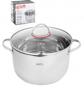 Birmingham Кастрюля 6,3л d24см,форма цилиндр (4) 