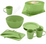 Набор д/пикника 3 перс. 14пр, фисташка 