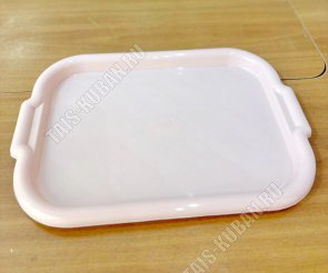 Поднос прям (39х27см) пудра (40) 