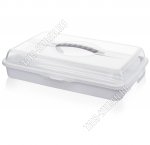 Блюдо-контейнер д/выпечки,прям (43х30 h10,5см) (12)