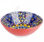 Арабеска/Красный узор Салатник d20,5см 1,2л б/уп (6/24)