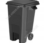 Бак д/мусора на колес 100л , 