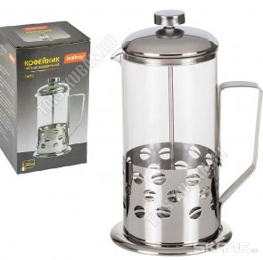 Френч-пресс (стекло+нерж) 