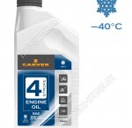 Масло моторное CARVER-0,95л, д/4-х такт.двигателей, полусинтетическое, SAE5W-30 (12) 