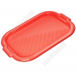 Поднос прям (51х36см) красный (40)