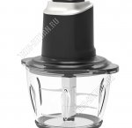 Измельчитель 500Вт 1ск,пластик.чаша 1,2л,чёрный/серебро (8)