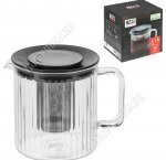 Чайник заварочный (стекло+пластик) 0,95л