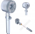 Лейка д/душа +фильтр, 5 реж,круг.d8см (1/50)